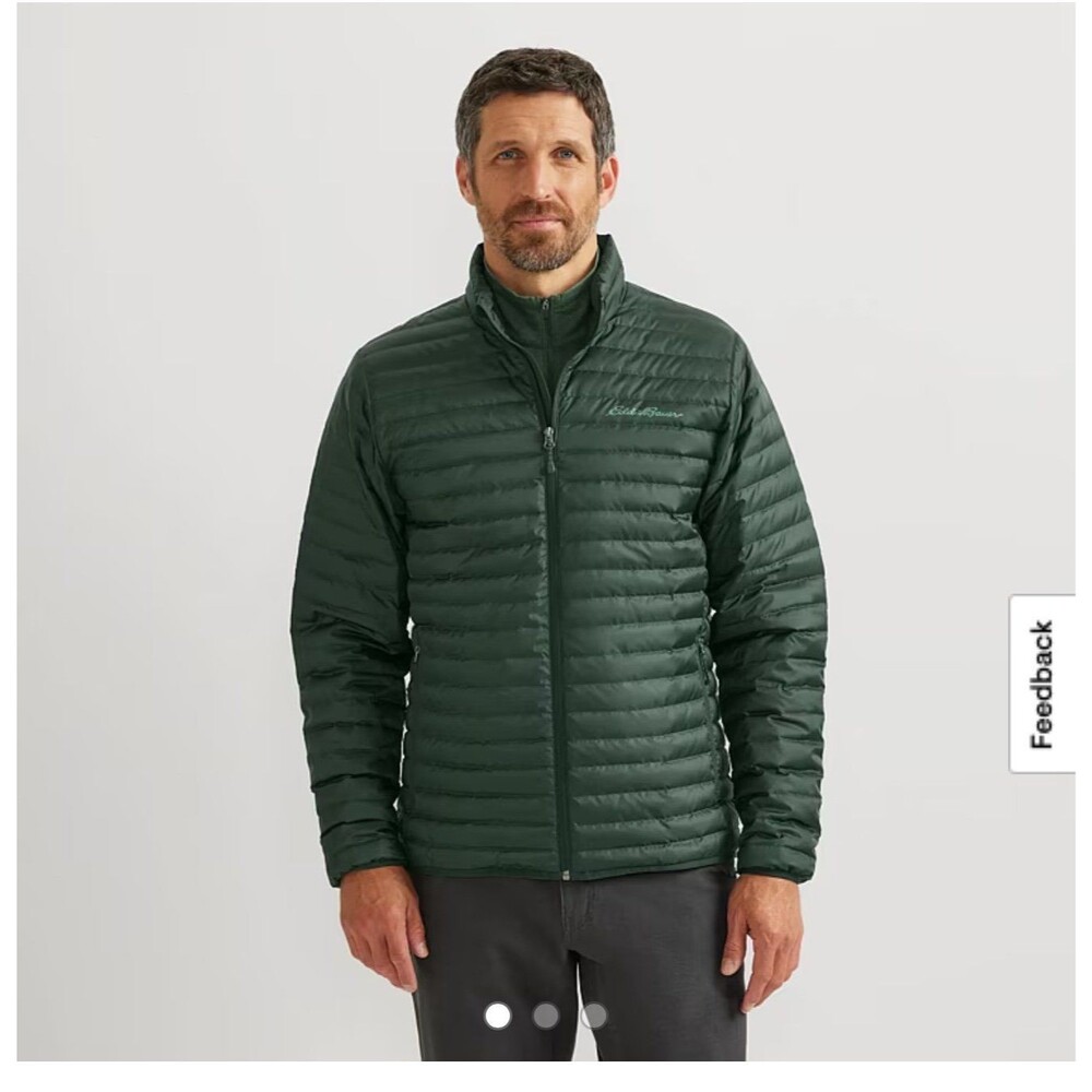 Eddie Bauer Men's Microlight 650 Down Jacket Medium